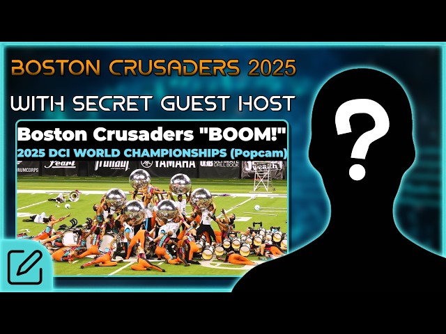 A Visually Overwhelming Show // Composer Reacts to Boston Crusaders - BOOM (DCI)