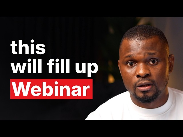 How to Fix a Low Webinar Show-Up Rate