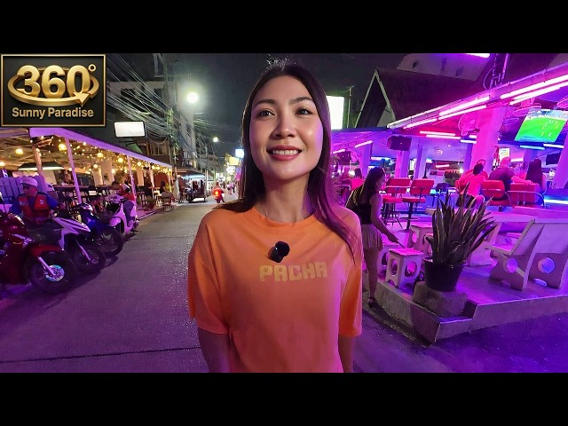[8K 360° VR] Pattaya Night Walk: Soi 7 & Soi 8