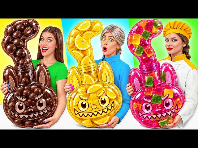 Me vs Grandma Cooking Challenge | Cool Food Tricks by Multi DO Joy