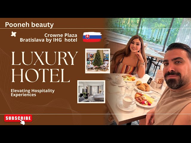    Amazing Hotel in Bratislava 🇸🇰Crowne Plaza Bratislava by IHG Review😍🏩