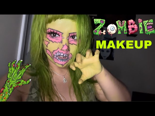 HALLOWEEN ZOMBIE MAKEUP 🧟‍♀️