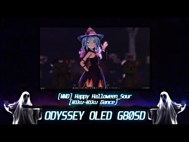 Miku's OLED G8 Wallpaper Engine is the BEST Halloween Option!
