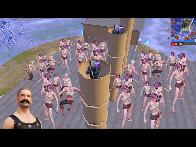 Victor Squad + Full M249 vs Pro players!😂😱 | PUBG MOBILE Funny Moments