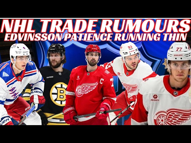 NHL Trade Rumours - Red Wings, NYR, Bruins, Ducks Sign Luneau, Sabres Sign Crevier, MLSE Sale Closes