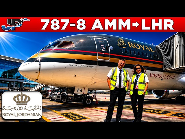 Royal Jordanian Boeing 787-8 Cockpit Amman🇯🇴 to London Heathrow🇬🇧