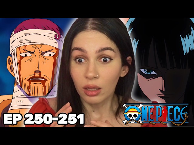 ROBIN'S SACRIFICE 😨│ONE PIECE Episodes 250 & 251 REACTION!
