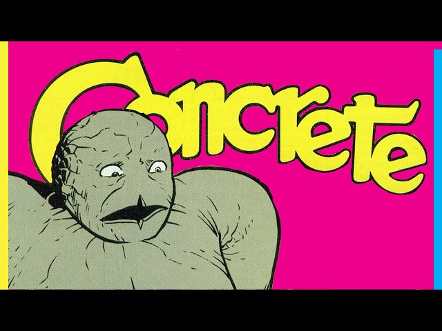 This Comic Dominated The Eisners | CONCRETE (Dark Horse Comics, 1987)