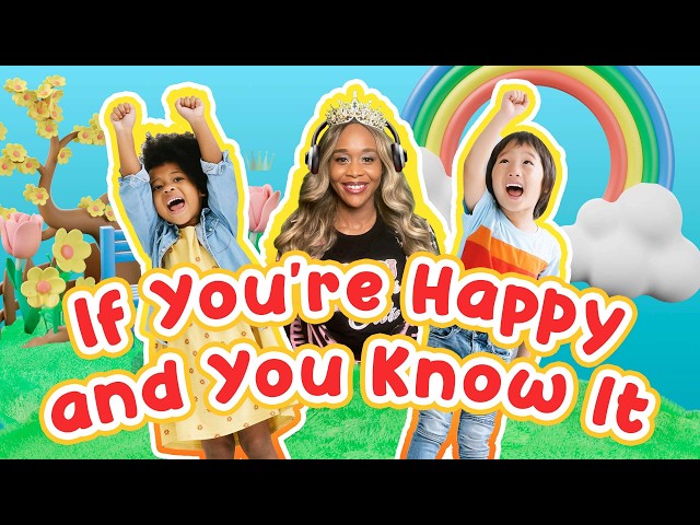 Nursery Rhymes for Kids | Cartoons for Kids and Toddlers 🌈 If You're Happy and You Know It