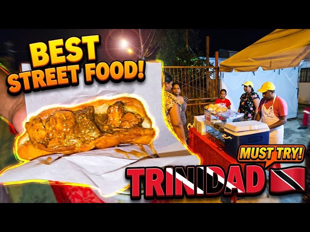 Trini Street Food! GIZZARD, SALTFISH & CHANNA PIE 🇹🇹 | Authentic Trinidadian Flavours!