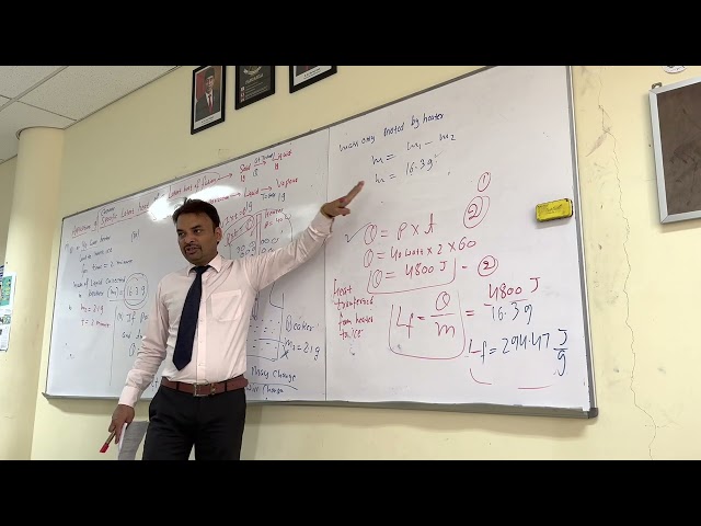 IGCSE-Thermal Physics -Latent heat of Fusion