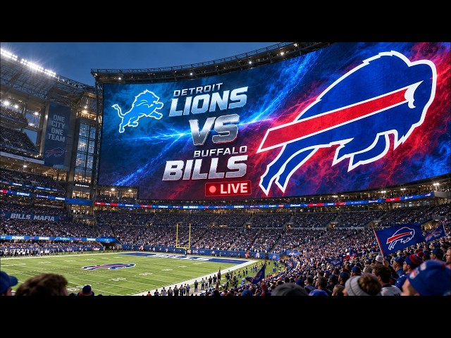 Detroit Lions VS Buffalo Bills LIVE 🔴 | Football 2026