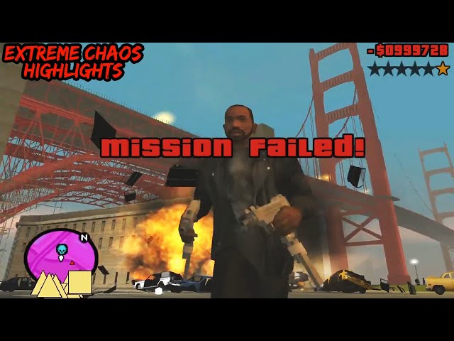 GTA San Andreas EXTREME Chaos Mod Highlights - A 67 Hour Run in 35 Minutes! | Fails... #73