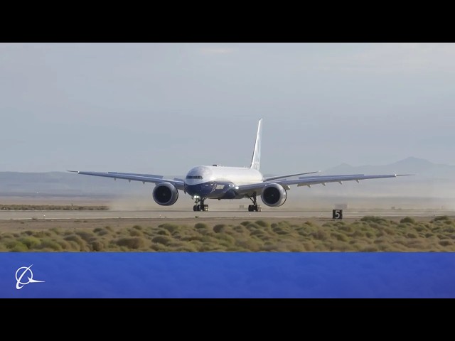 Boeing 777-9 Maximum Brake Energy Certification Testing