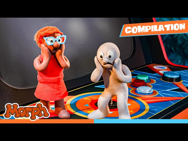 GAME OVER! GRANDMORPH CRASHED THE ARCADE PARTY! 🕹️👾 | Back to School 🚌🔔