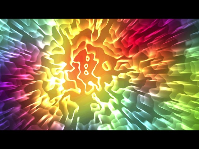 Colorful Abstract Light Waves | 5 Minutes 4K Seamless Loop Motion Background