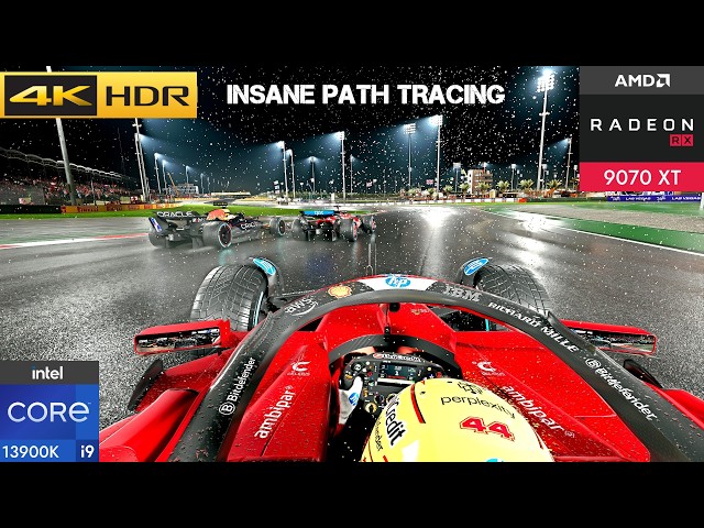 F1 25 PC Looks Insane with Path Tracing at 4K HDR | AMD RX 9070 XT