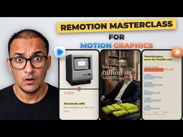 Full Remotion Tutorial to Create Insane Motion Graphics