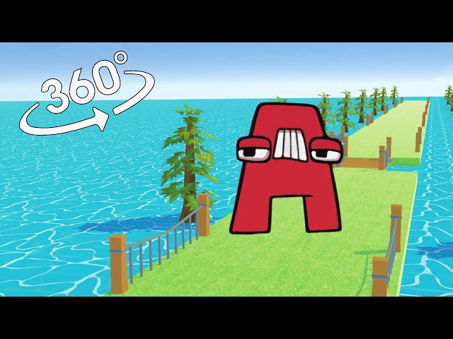 360 Alphabet Lore chase you in VR | 360 Degree video