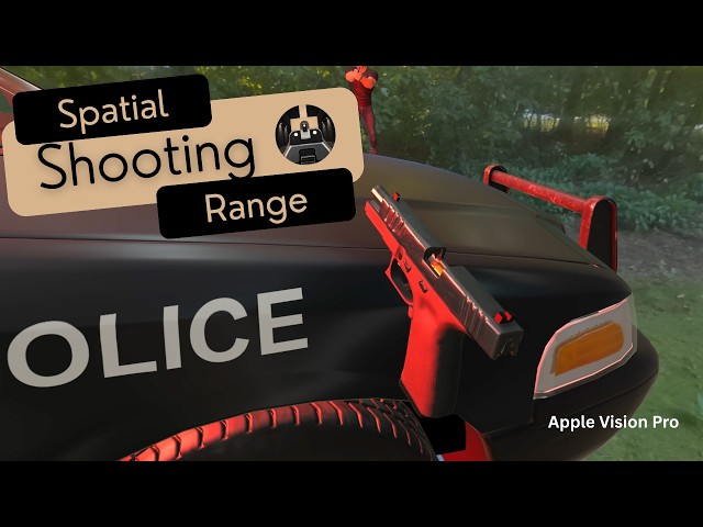 Spatial Shooting Range gameplay footage