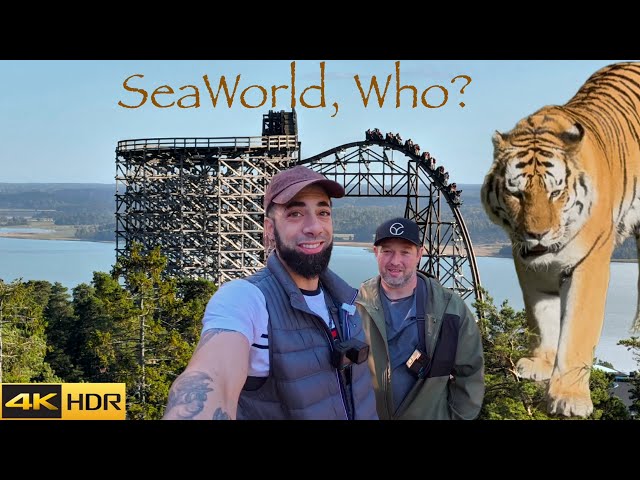 Kolmarden: ZOO &..THEME PARK? 4K HDR VLOG Sweden