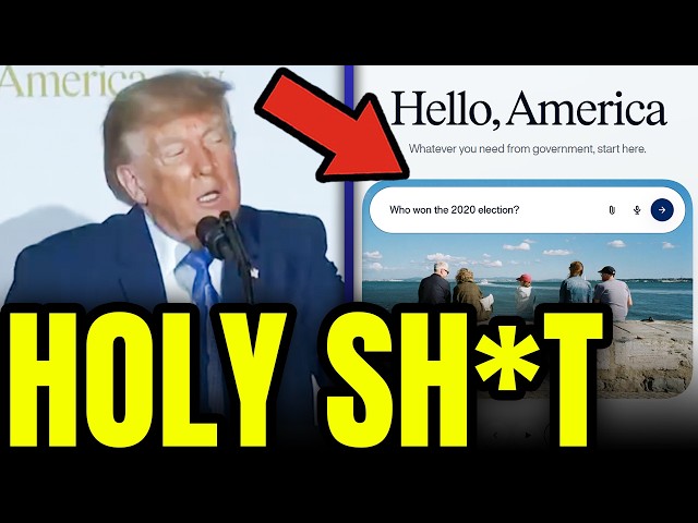 Trump LAUNCHES AI, it IMMEDIATELY HUMILIATES HIM