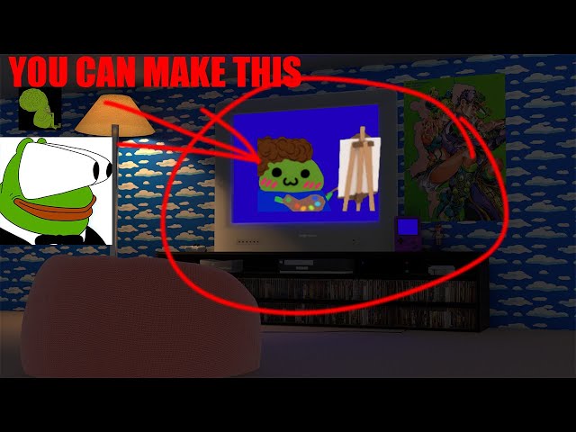 How to make a vtuber room in blender