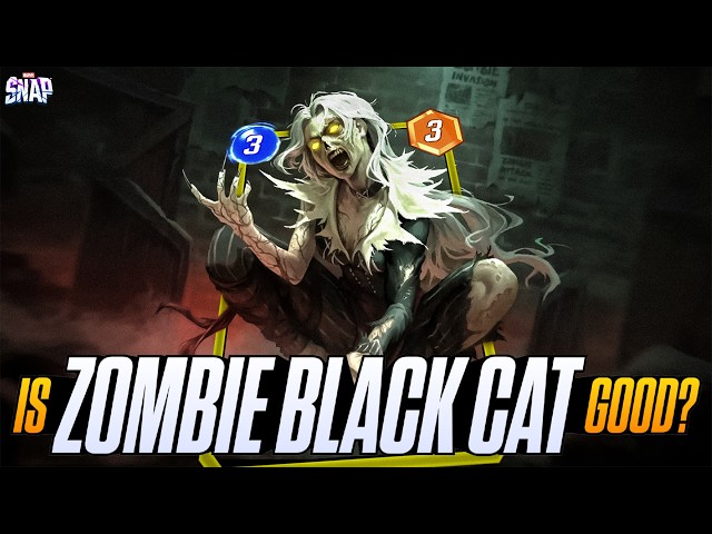 An HONEST REVIEW of ZOMBIE BLACK CAT | Marvel Snap
