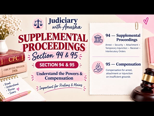 CPC Made Easy | Supplemental Proceedings — Sections 94 & 95 