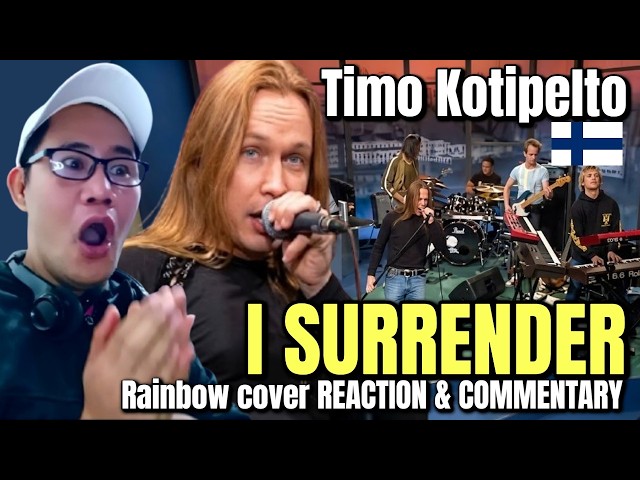 Timo Kotipelto - I Surrender - Rainbow cover REACTION