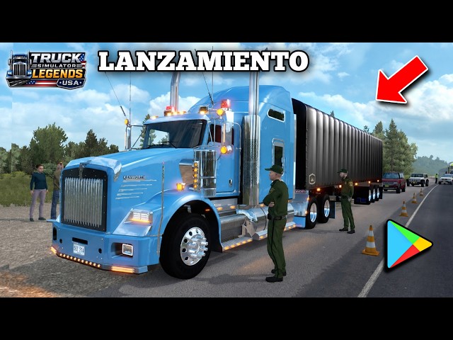 💥FINALLY! AMERICAN TRUCK SIMULATOR FOR MOBILE - TRUCK SIMULATOR LEGENDS - REALISTIC GRAPHICS