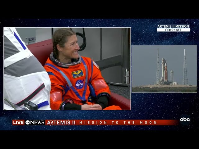 Artemis II crew launches on historic lunar mission