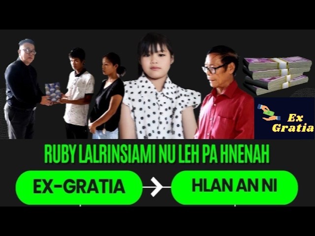 TUIHAWKIN A LEN AVANGA BORAL RUBY NU LEH PA HNENAH EX-GRATIA HLAN ANI TA
