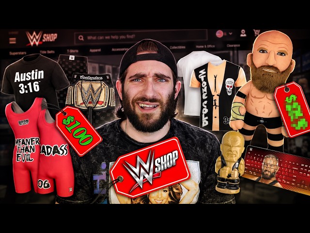Some of WWE Shop's WEIRDEST Merch