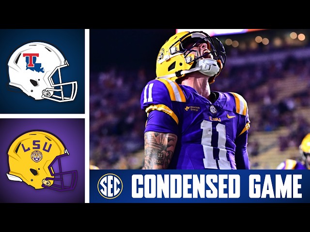 Louisiana Tech Bulldogs vs. LSU Tigers | Condensed Game | 2026 SEC Football