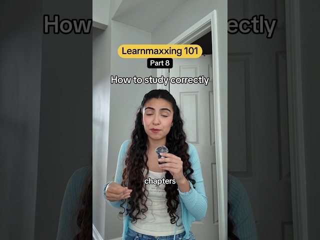 How to study correctly ✅