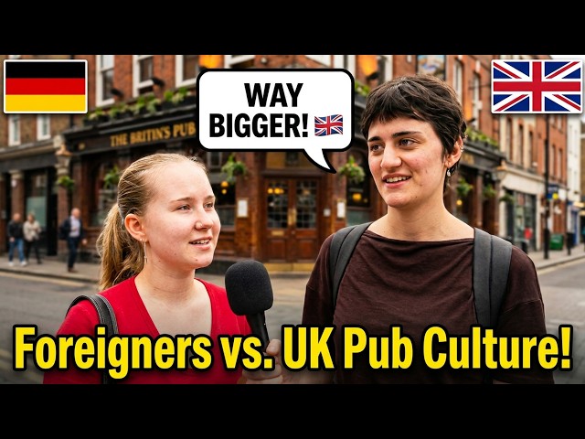 Foreigners STUNNED By UK Pub Culture