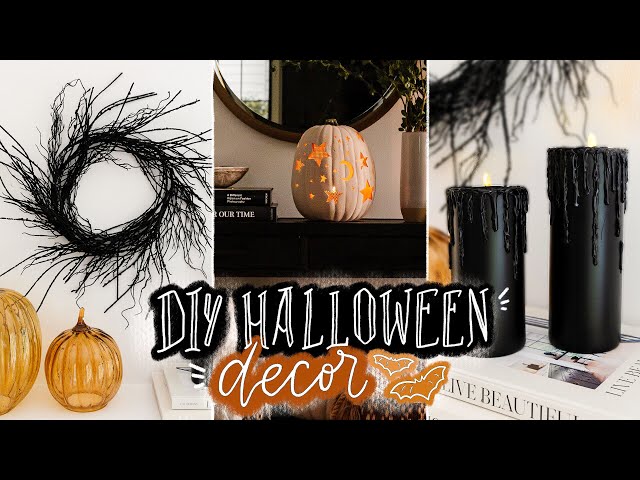 DIY HALLOWEEN DECOR You ACTUALLY Want to Create! 🎃 Dollar Tree Home Decor Ideas!