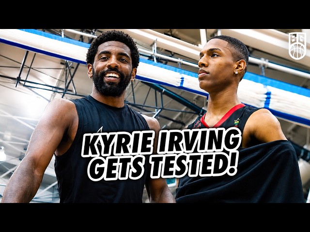 Kyrie Irving Gets TESTED in CRAZY NBA Pro-Am Matchup W/ Hansel Enmanuel & NBA Players!