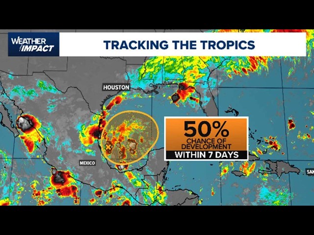 Tropical update: What to know about the spot in the southern Gulf with a 50% chance for development