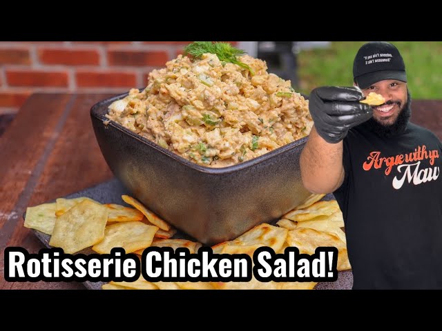 Quick And Easy Rotisserie Chicken Salad | Chef Alden B