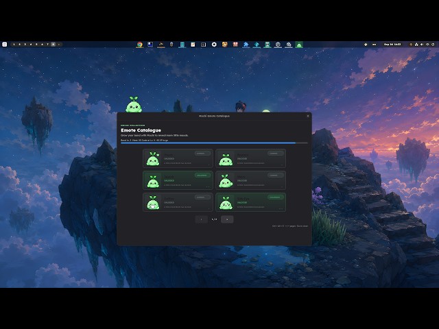 Meet Mochi! A pixel art companion for Linux desktops!
