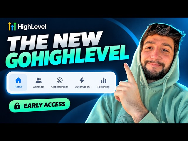 GoHighLevel Just Redesigned the Platform