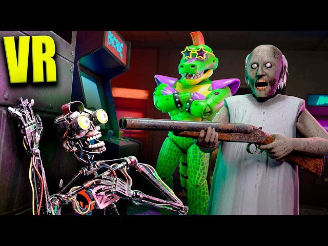 Гайд по Bonelab FNAF Mega Pizzaplex: Как поймать Мимика и Гренни