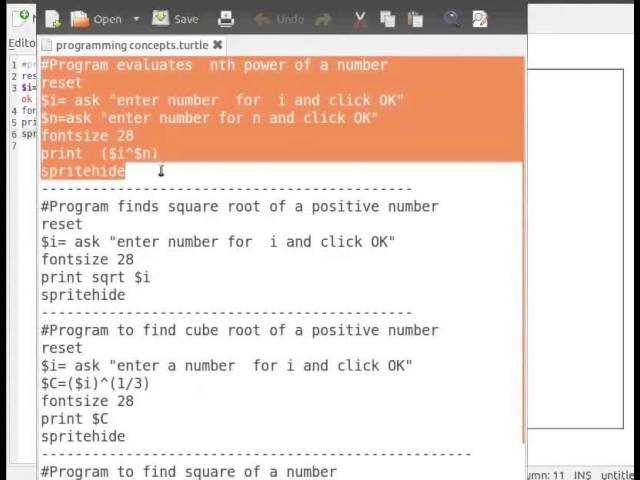 Programming Concepts - English