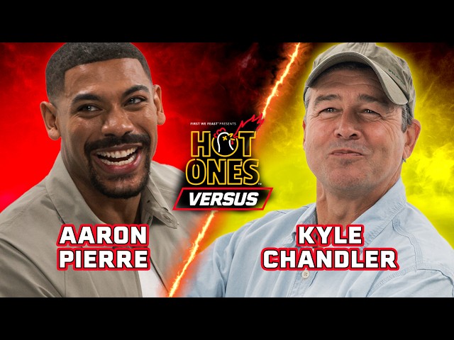 Aaron Pierre vs. Kyle Chandler | Hot Ones Versus