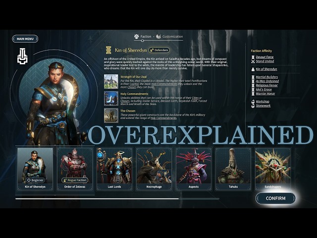 The Kin overexplained,  the first 30 turns | Endless Legend 2, Endless difficulty, Fast, Pangea