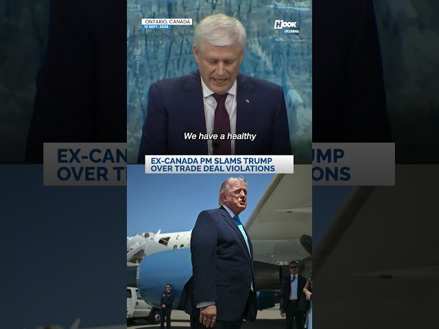 Ex-Canada PM Delivers Fiery Warning: Can't Let Trump Hollow Out Industry