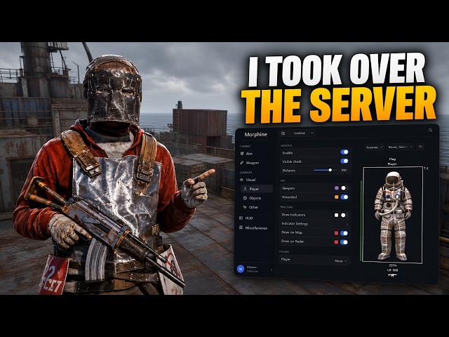 I Took Over the Entire Server With the BEST Rust Cheats!