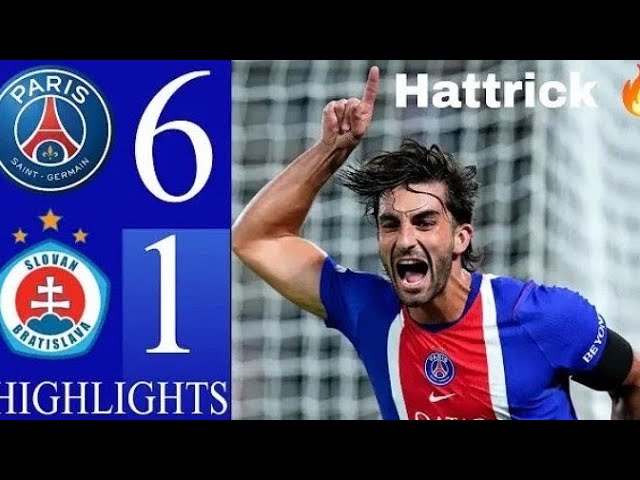 PSG 6-1 Slovan Bratislava 🔥 | Dembélé & Torres Goals | Match Highlights